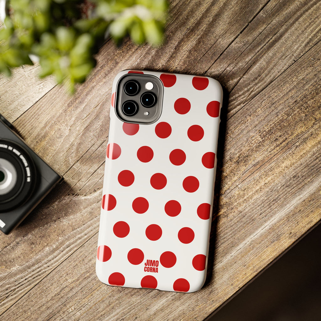 Big Polka Dot | White and Red