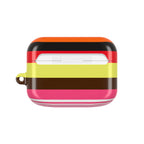 Berry Citrus Stripe AirPods Case