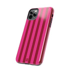 Strawberry Burst Bold Stripes