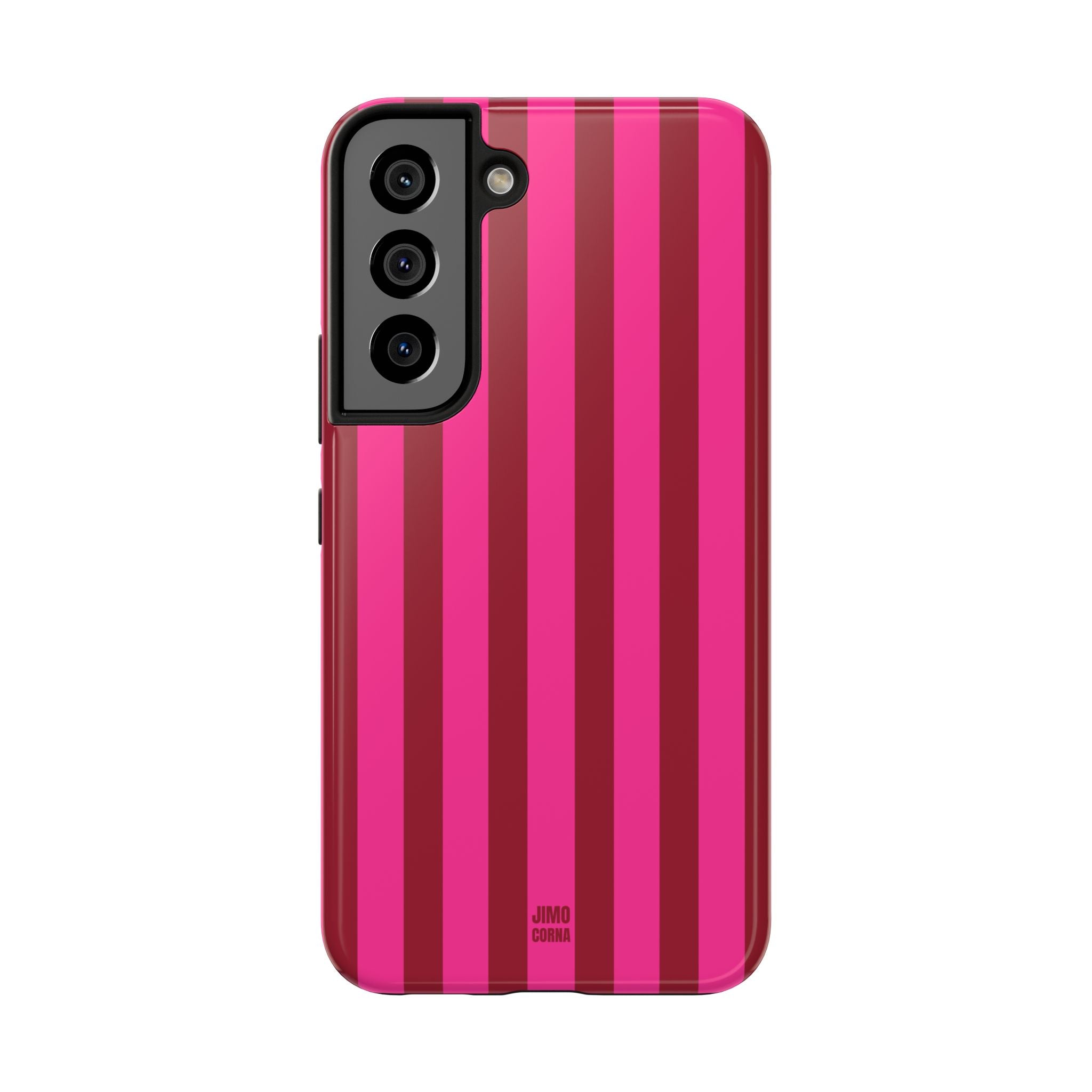 Bold Stripes Samsung Galaxy Case | Strawberry Burst