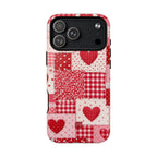 Patchwork Heart MagSafe iPhone Case