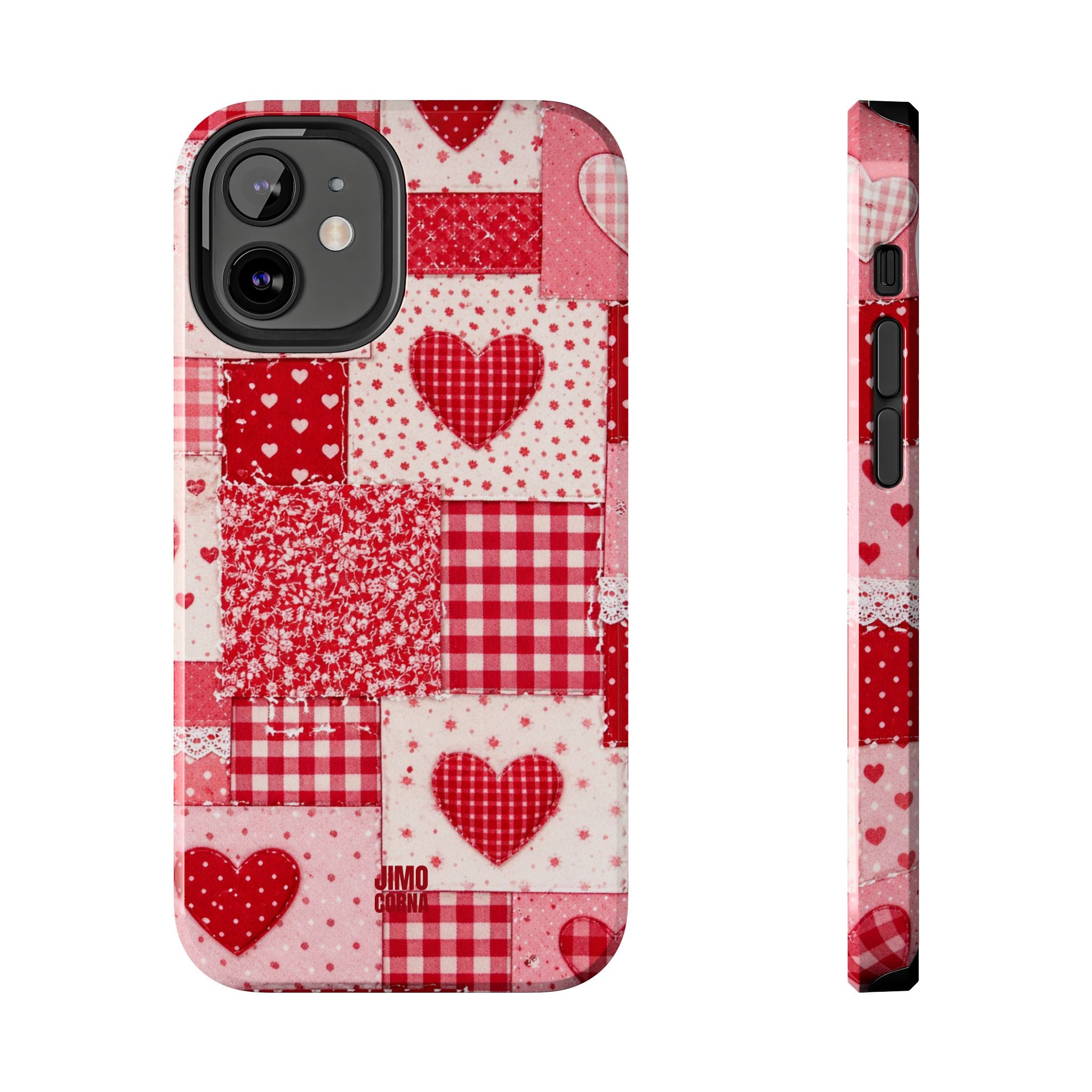 Patchwork Heart iPhone Case