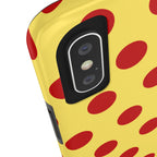 Big Polka Dot | Yellow and Red