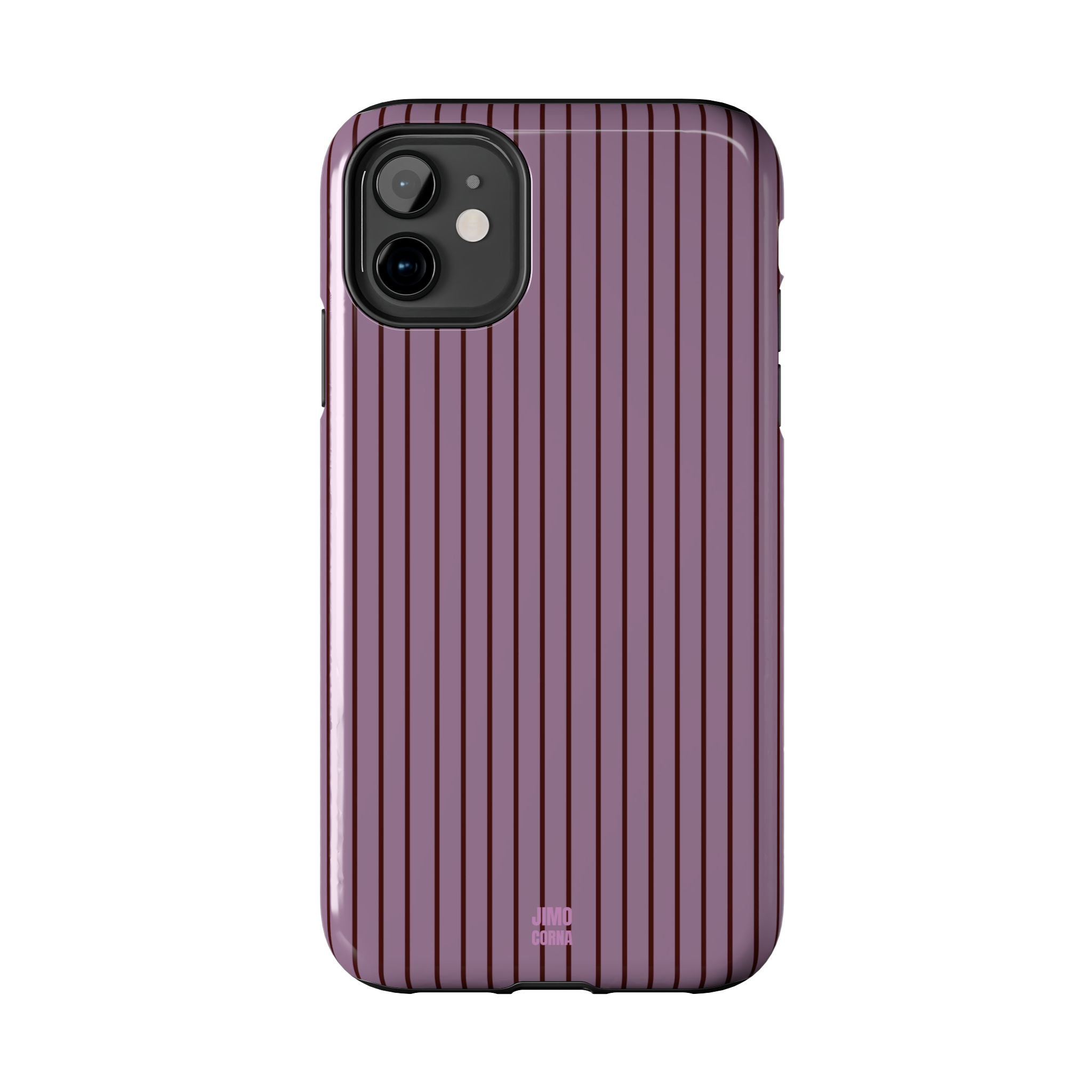 Plum Berry Soft Stripes