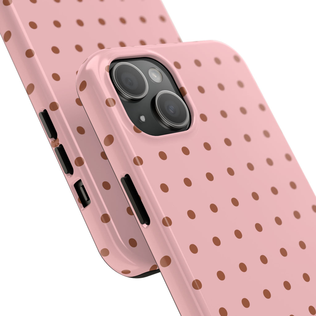 Polka Dot | Pink and Brown