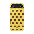 Big Polka Dot | Yellow and Brown
