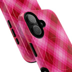 Pink Picnic Plaid MagSafe iPhone Case