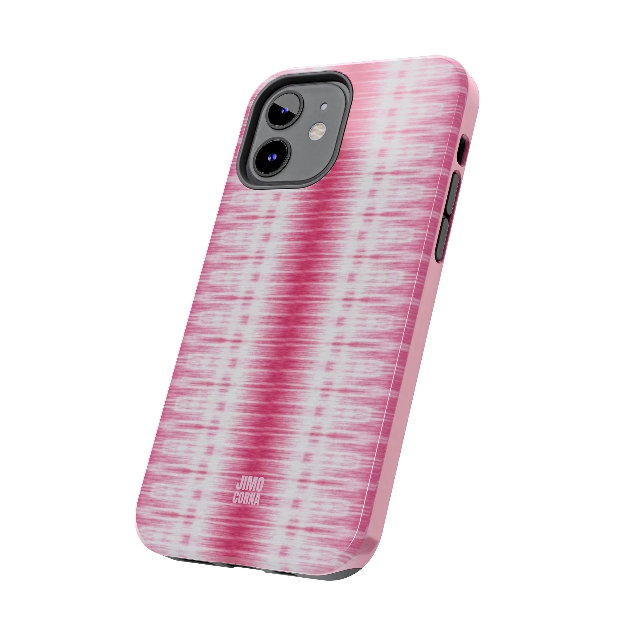 Pink Woven Texture iPhone Case