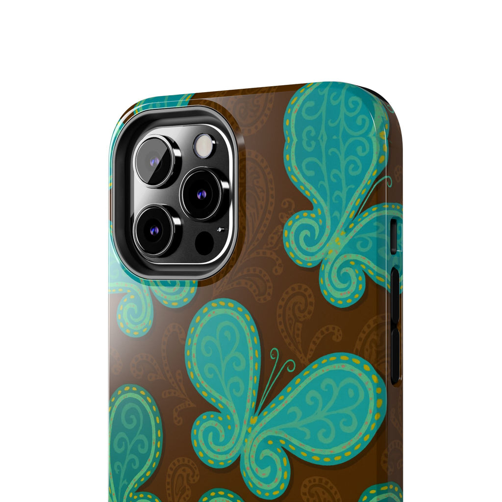 Cocoa Breeze Butterflies iPhone Case