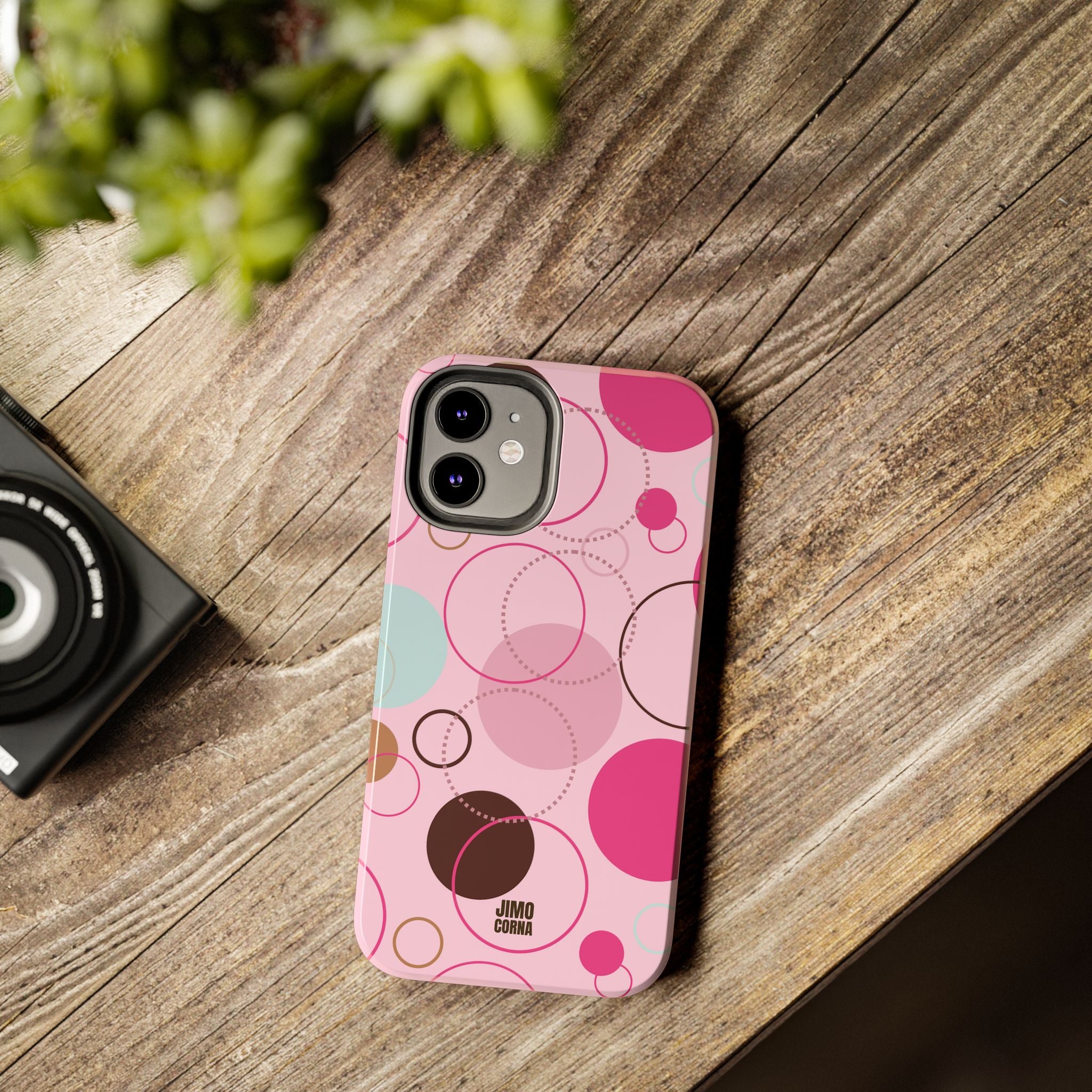 Spiral Pop iPhone Case | Pink
