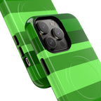 Matcha Stripe MagSafe iPhone Case
