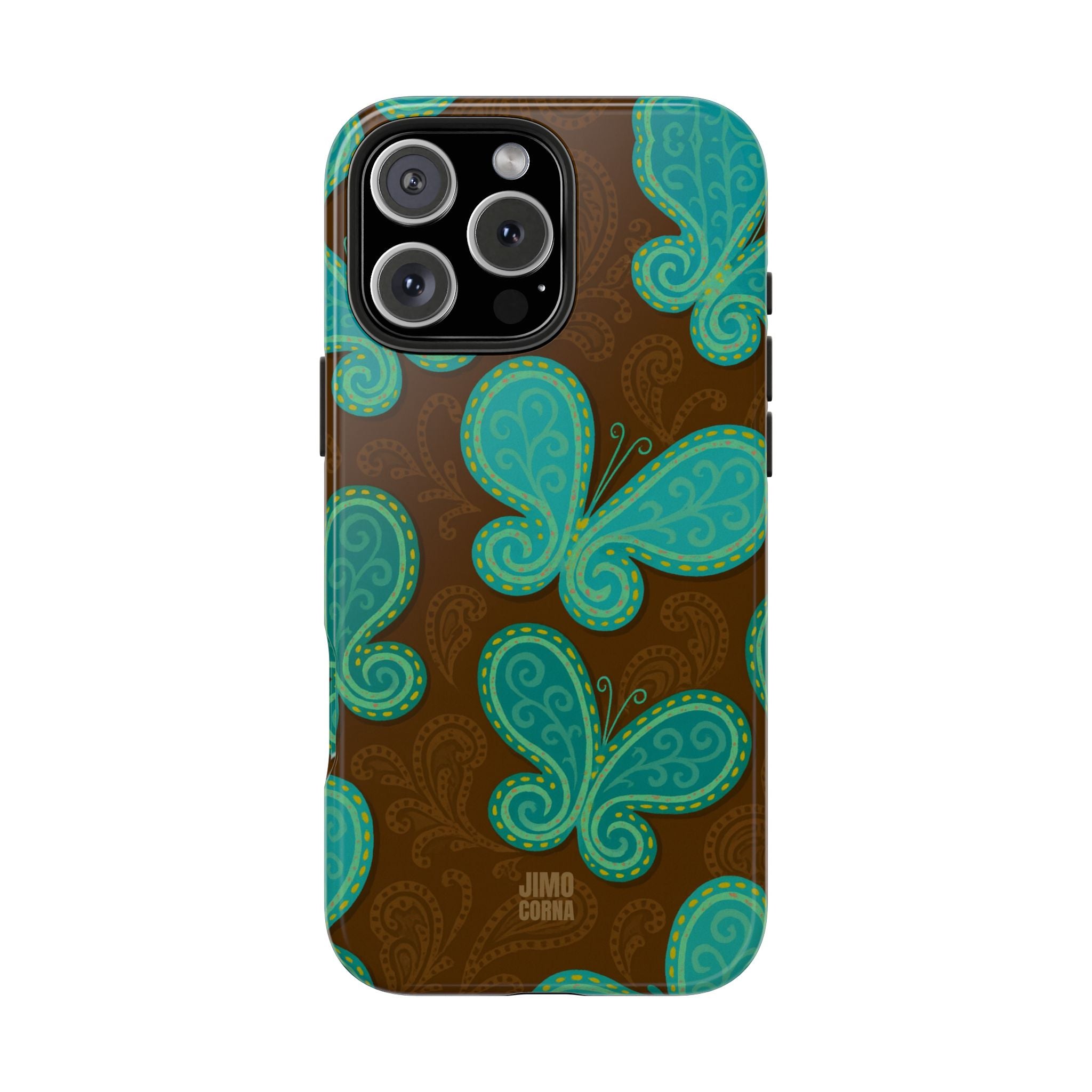 Cocoa Breeze Butterflies iPhone Case
