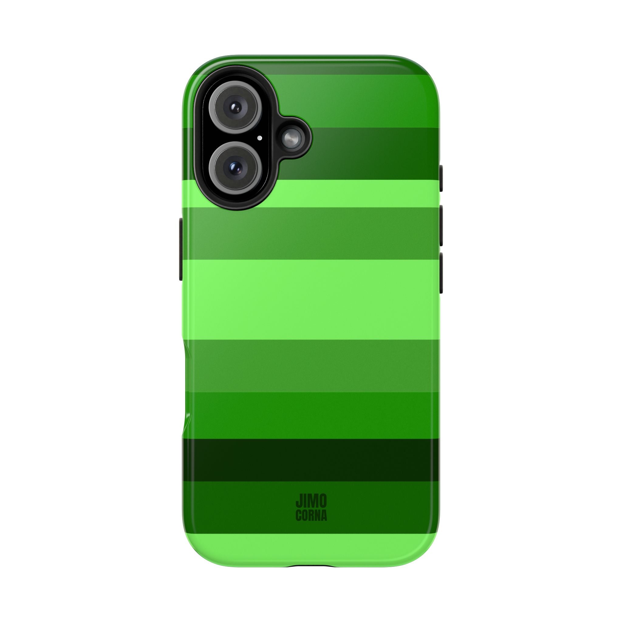 Matcha Stripe iPhone Case