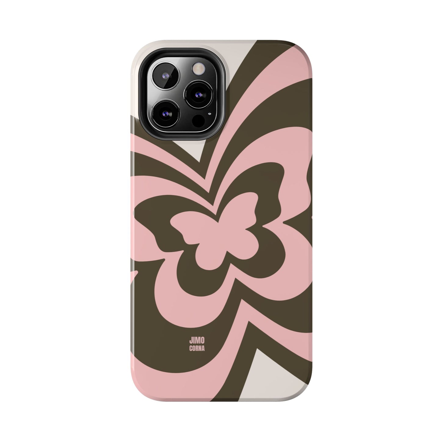 Pink Retro Butterfly