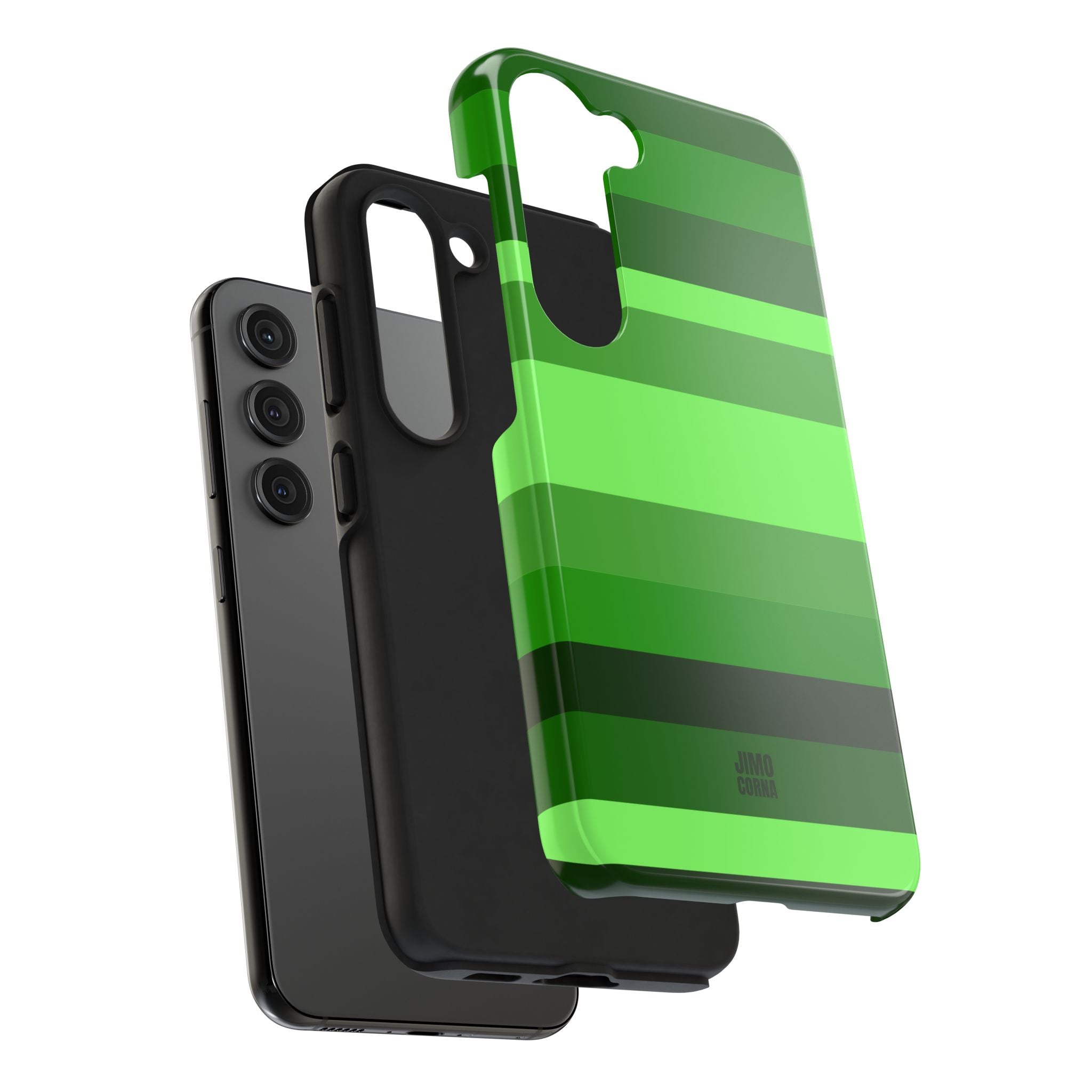Matcha Stripe Samsung Galaxy Case