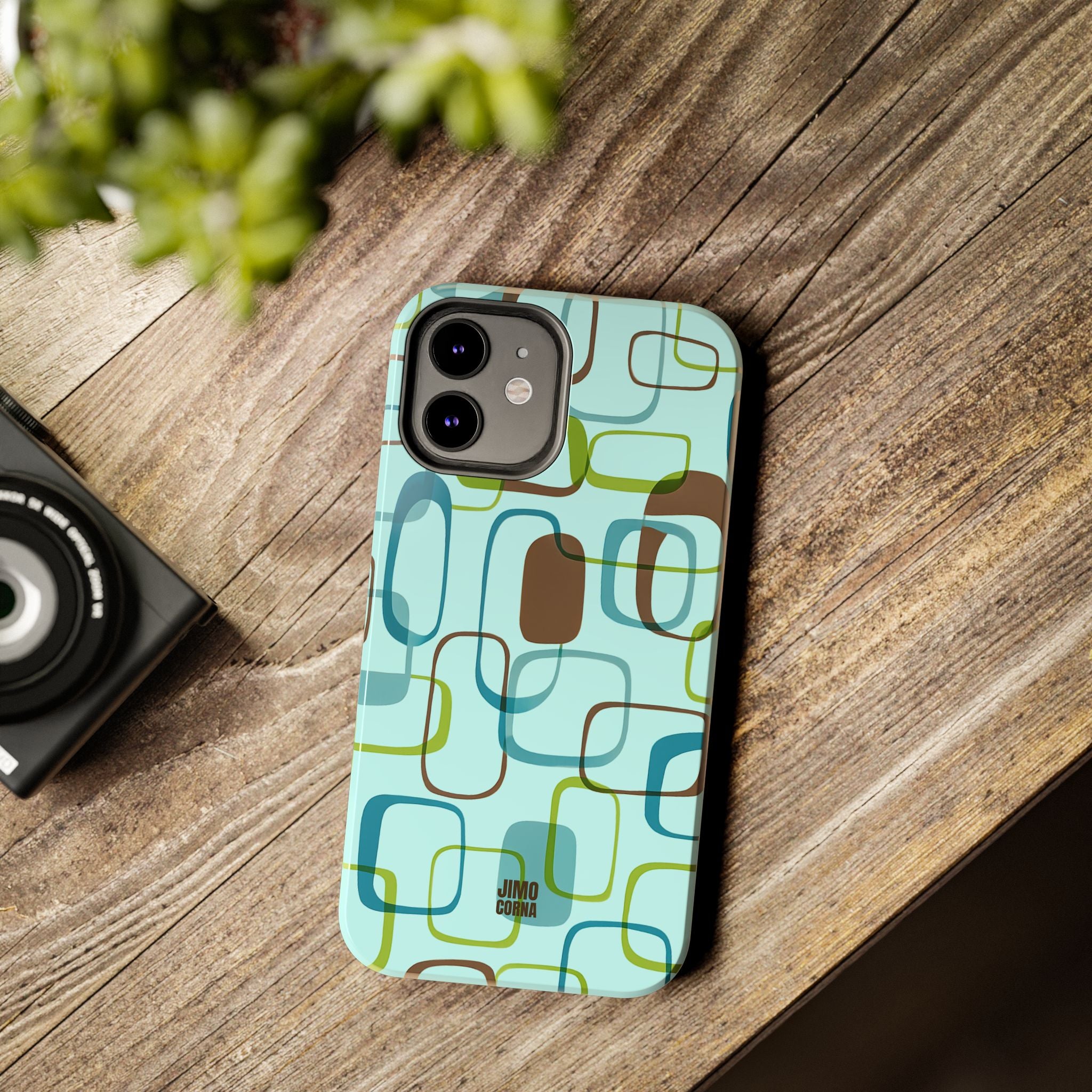 Coast Blocks iPhone Case | Mint