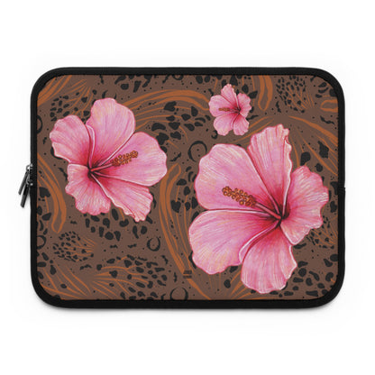 Feisty Leopard Tamed Laptop Sleeve