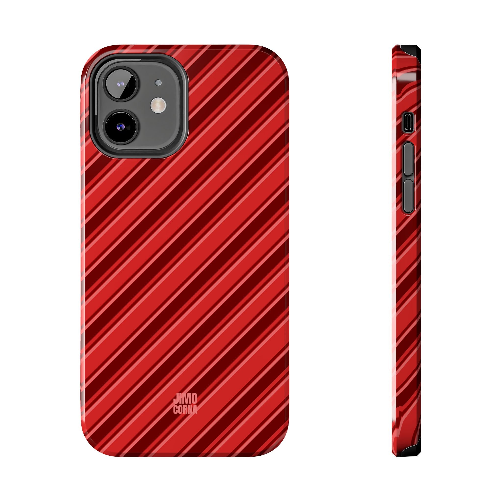 Angelina Stripes | Cherry - iPhone Case