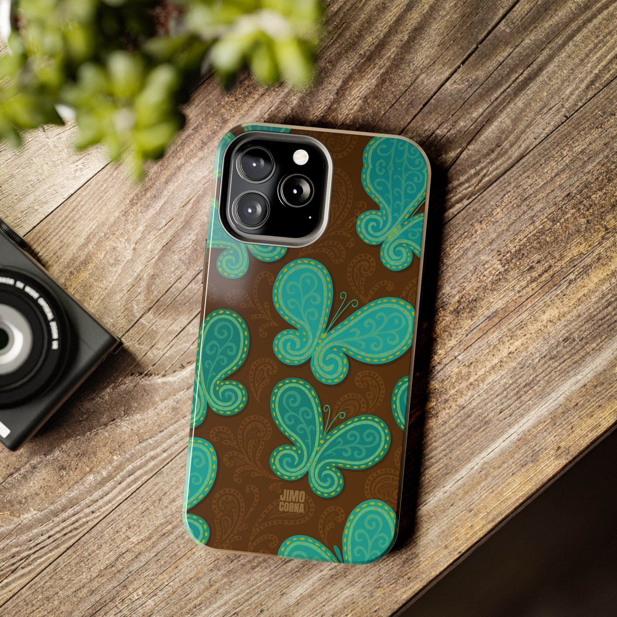 Cocoa Breeze Butterflies iPhone Case