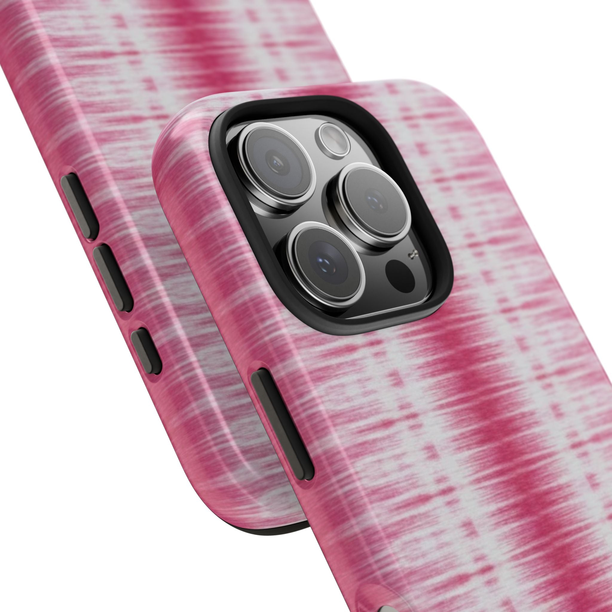 Pink Woven Texture iPhone Case