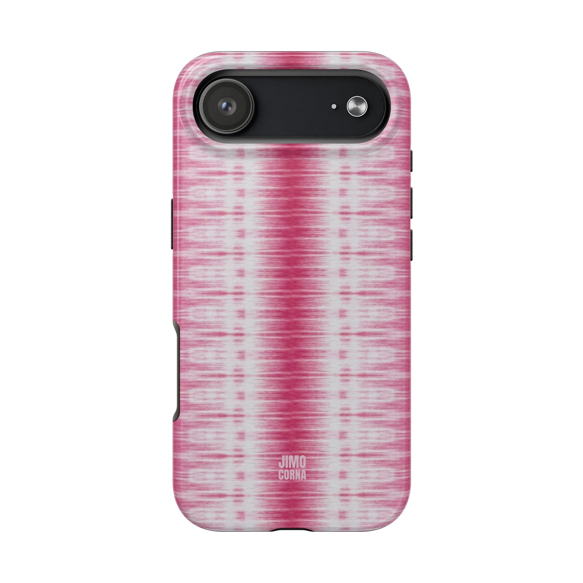 Pink Woven Texture iPhone Case