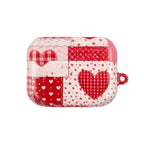 Patchwork Heart AirPods Case