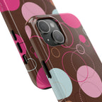 Spiral Pop iPhone Case | Brown