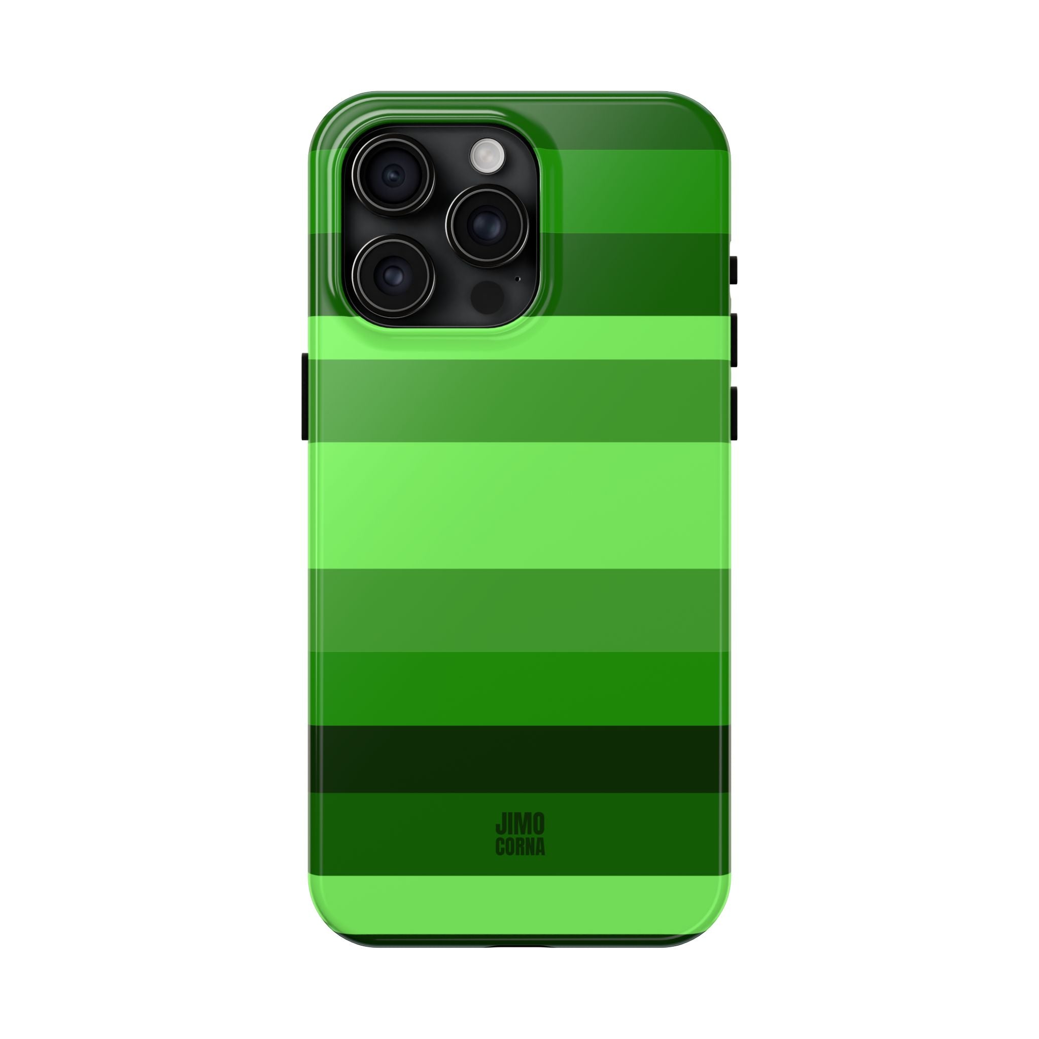 Matcha Stripe iPhone Case