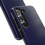 Navy Blue Soft Striped