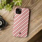 Angelina Stripes | Pink - iPhone Case