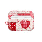 Patchwork Heart AirPods Case