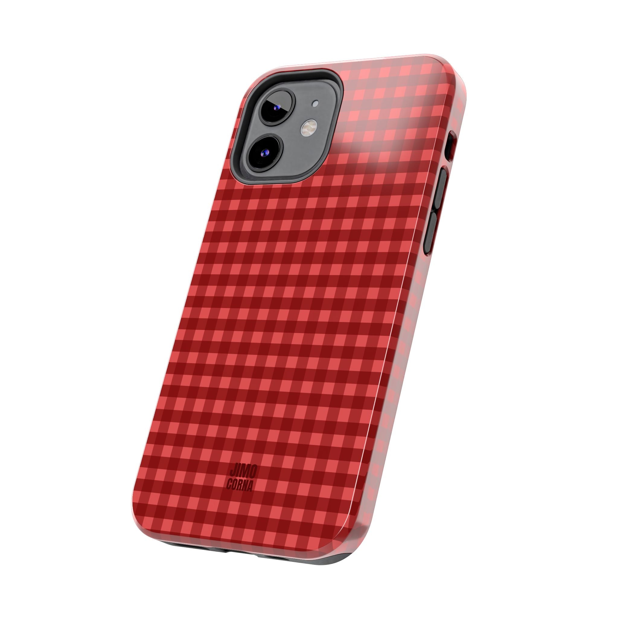 Farm Gingham iPhone Case | Red