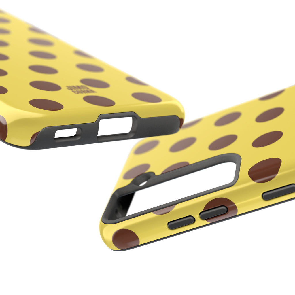 Big Polka Dot | Yellow and Brown