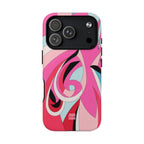Pink Tropic Swirl MagSafe iPhone Case