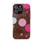 Spiral Pop MagSafe iPhone Case | Brown