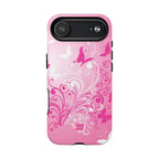 Pink Flutter Garden MagSafe iPhone Case