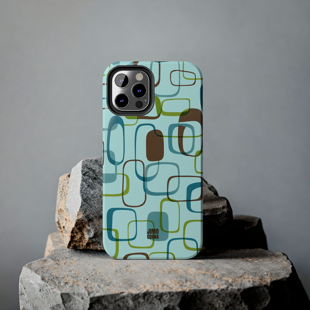 Coast Blocks iPhone Case | Mint