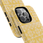 Holiday Knit | Yellow MagSafe iPhone Case