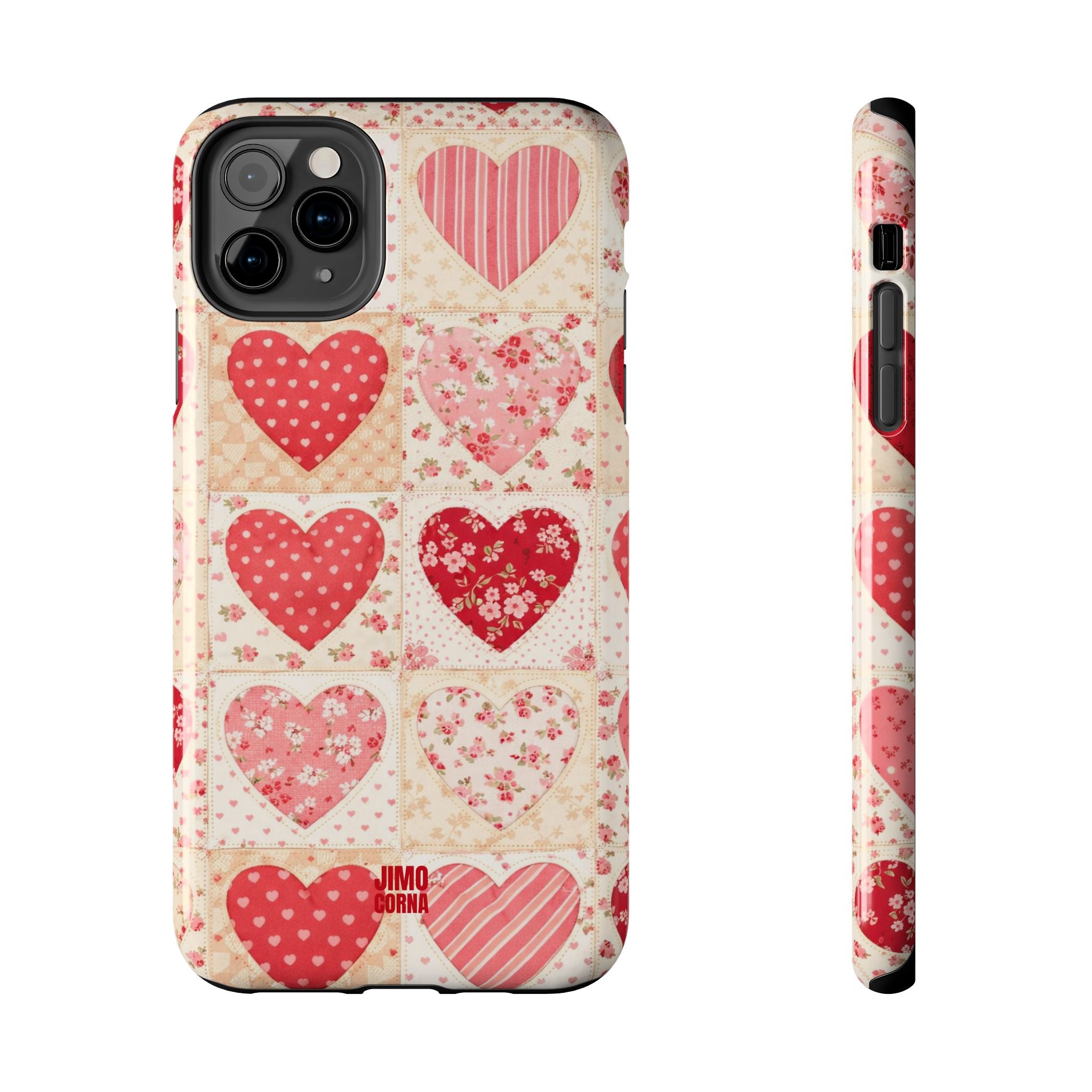 Sweetheart Patchwork iPhone Case