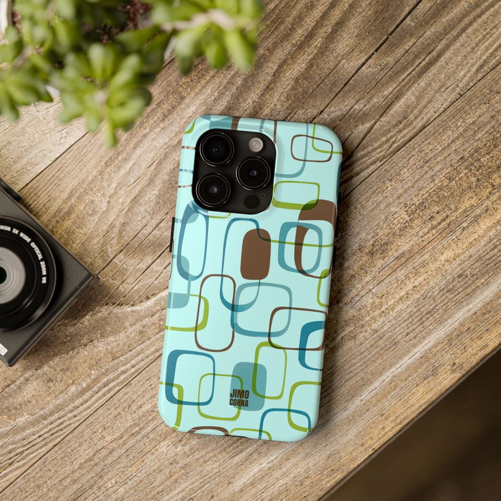 Coast Blocks iPhone Case | Mint