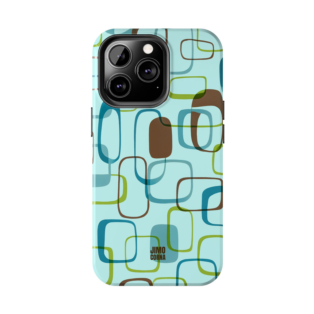 Coast Blocks iPhone Case | Mint