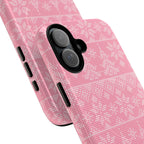 Holiday Knit | Pink MagSafe iPhone Case
