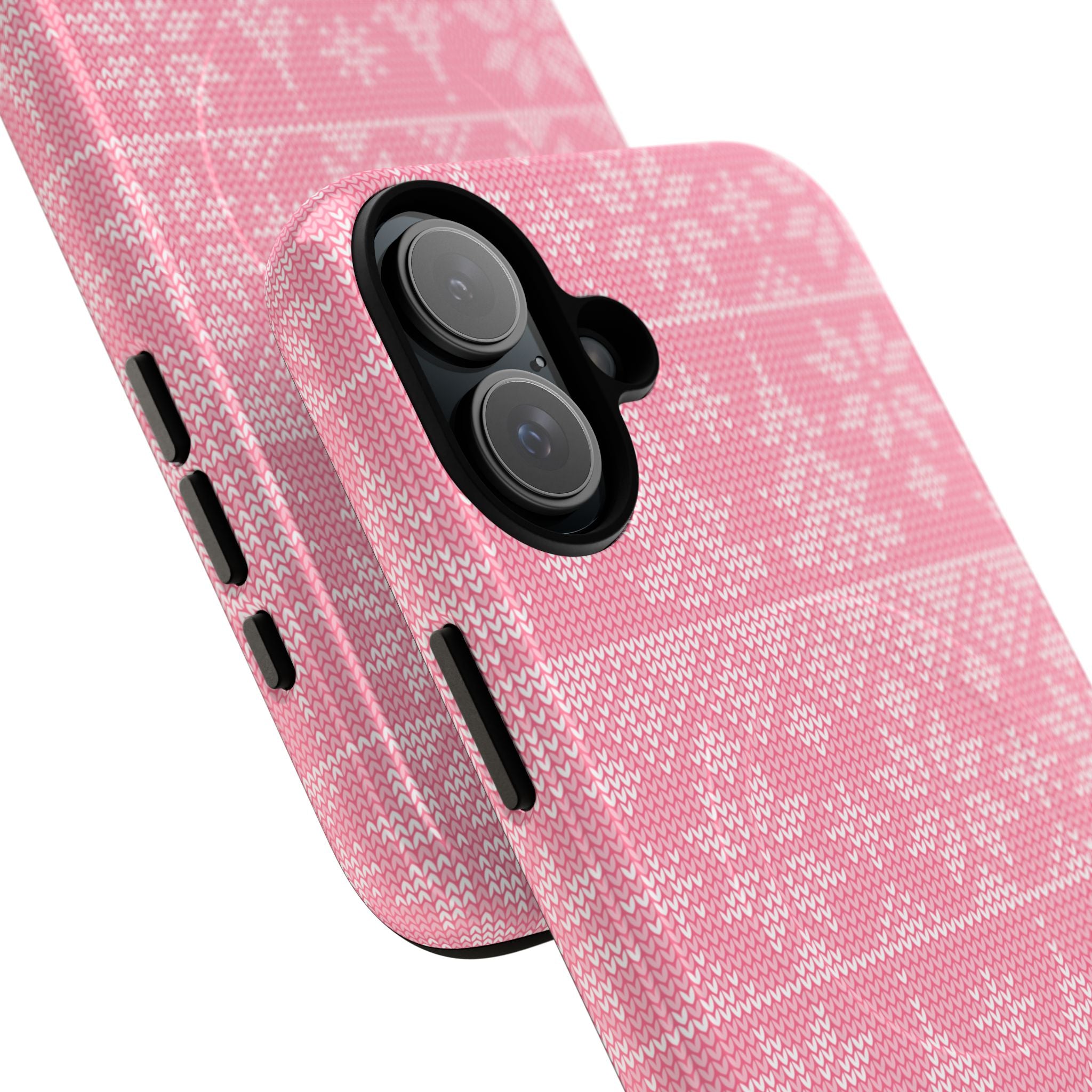 Holiday Knit | Pink MagSafe iPhone Case