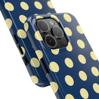 Big Polka Dot | Blue and Cream