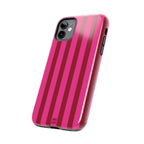 Strawberry Burst Bold Stripes