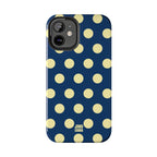 Big Polka Dot | Blue and Cream