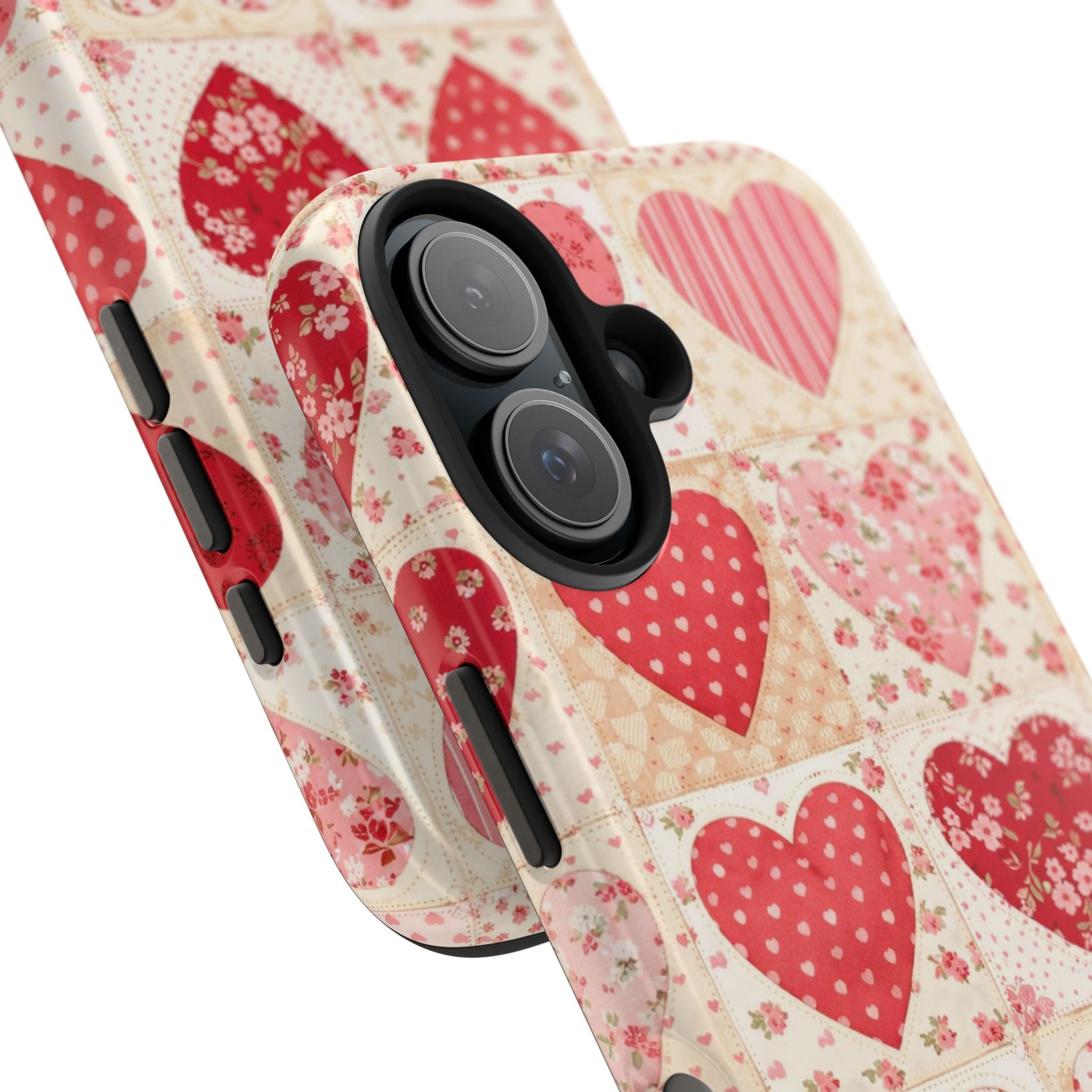 Sweetheart Patchwork iPhone Case