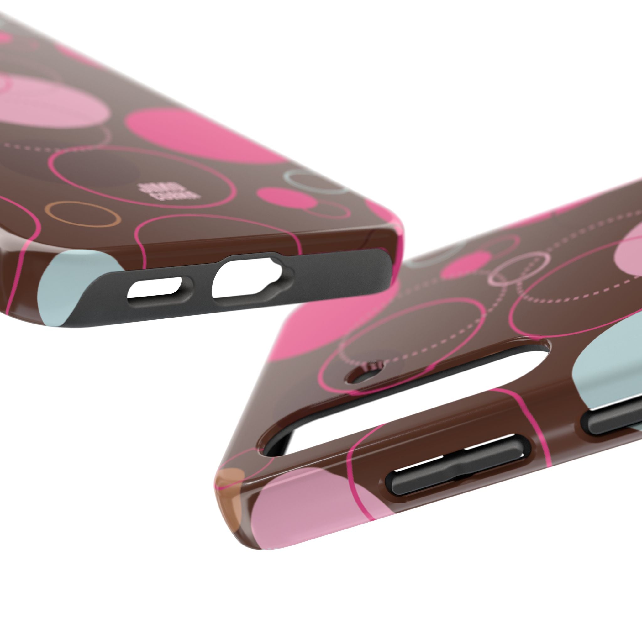 Spiral Pop iPhone Case | Brown