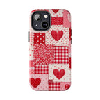 Patchwork Heart iPhone Case