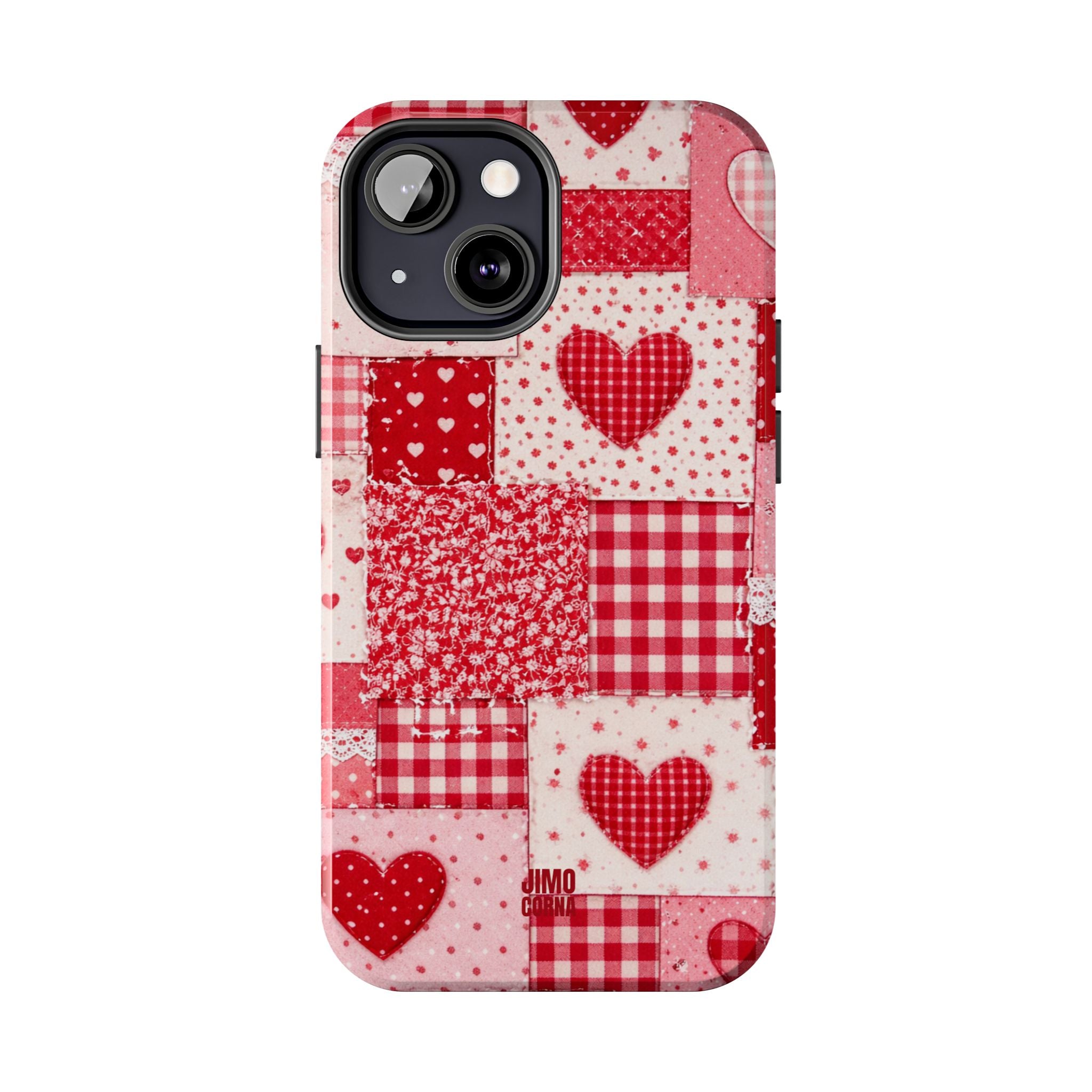Patchwork Heart iPhone Case